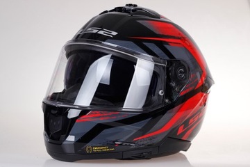 Kask integralny motocyklowy LS2 FF808 STREAM II ECE 22.06 Fury red BLENDA
