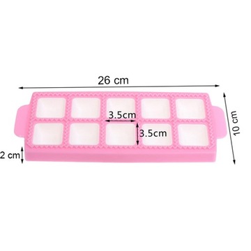 РЕЗКА ДЛЯ РАВИОЛИ ДЛЯ КВАДРАТНЫХ РАВИОЛИНИ