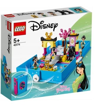 Lego Princess Książka z przygodami Mulan 43174