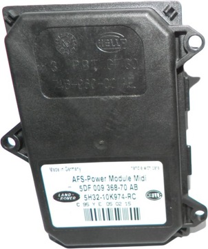 MODUL ZÁHYB SVĚTLA XENON JAGUAR XK XKR X150 5DF009368-70AB C2P13236 OE