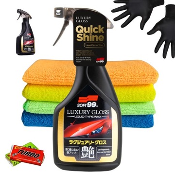 SOFT99 Luxury Gloss 500ml - QD Quick detailer niesamowity połysk ! GRATISY