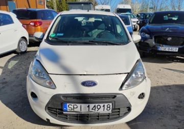 Ford Ka III 1.2 Duratec 69KM 2012 Ford KA 2012r, 1.2 Benzyna. Uszkodzony tyl i lekko lewy przod. Jezdzi., zdjęcie 15