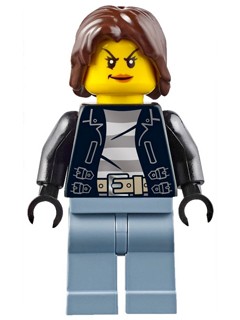 LEGO Minifigurka Ludzik cty0645 Bandytka City
