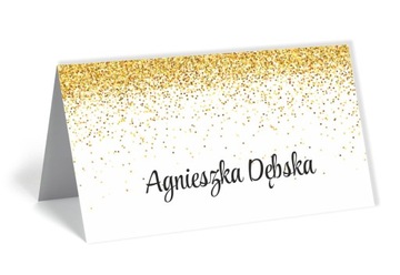Winietki na stół URODZINY personalizacja 8 wzorów