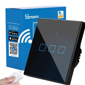 WŁĄCZNIK ŚWIATŁA DOTYKOWY LED WIFI+RF 3C SONOFF