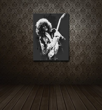 Led Zeppelin - OBRAZ 60x40 - canvas plakat rock