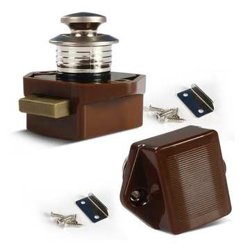 Замок с нажимным замком без ключа, защелка, ручка, прицеп для кемпера