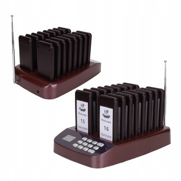 ПЕЙДЖЕРНАЯ СИСТЕМА RETEKESS R100 16 ПЕЙДЖЕРОВ