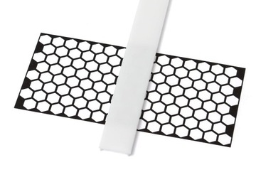 Klosz do PROFILU LED 1m A B C D G H Y Z X W - PVC