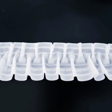 ЛЕНТА «ХЛОПКОВЫЙ ДРАКОН-ПУДИНГ» 6 СМ 1:2 РУЛОН ДЛЯ ШТОР ШТОРА