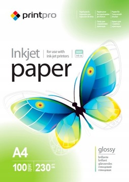 Papier Fotograficzny Błyszczący A4 230g 100 szt