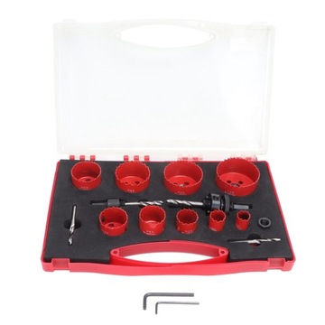 Набор кольцевых пил для сверления из быстрорежущей стали