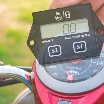 СЧЕТЧИК РАБОТЫ ДВИГАТЕЛЯ МОТОЦИКЛ ТАХОМЕТР МОТОР КОСИЛКИ