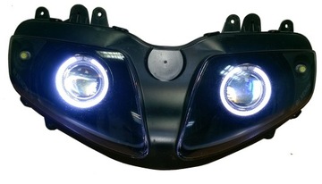 SUZUKI SV 1000 S Reflektor przerobiony na Bi Led