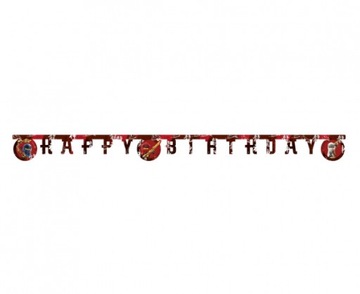 Baner urodzinowy Happy Birthday LEGO Ninjago