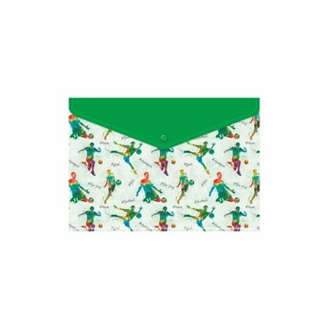 TECZKA KOPERTA NA ZATRZASK PP A5 FOOTBALL BIURFOL