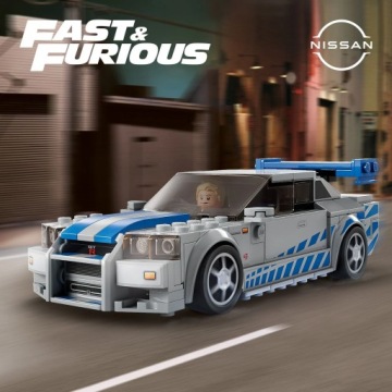 LEGO Speed ​​76917 Nissan Skyline GT-R R34 Подарок