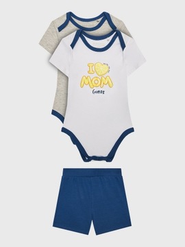 GUESS Komplet 2 par body i szorty P3GG02 KAEE0 Kolorowy Regular Fit