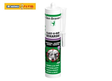 Uszczelniacz dekarski Szary 280ml DEN BRAVEN