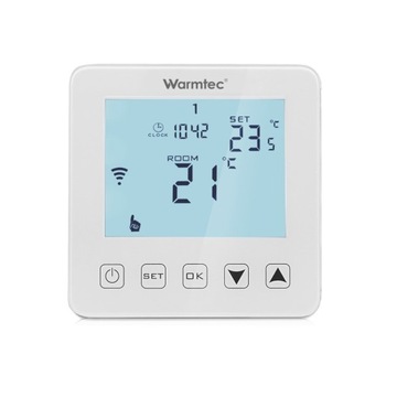 Regulator temperatury termostat pokojowy sterownik Wi-Fi Warmtec PRT-01