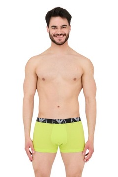 EMPORIO ARMANI Bokserki 3-pack czarne, zielone L