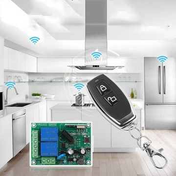 РЕЛЕ ДИСТАНЦИОННОГО УПРАВЛЕНИЯ ГАРАЖНОЙ ДВЕРЬЮ ПЕРЕДАТЧИК + ПРИЕМНИК