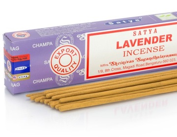 NAG CHAMPA kadzidełka PYŁKOWE SATYA 15g Lawenda