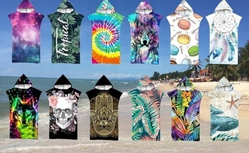 Полотенце-пончо Surf Logic BEACH Пончо 110x75