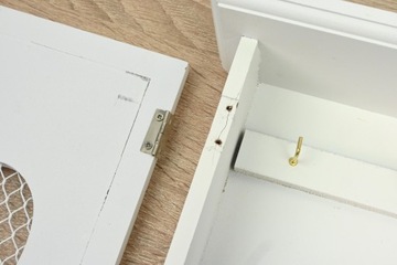 DEKOLEIDENCHAFT ВИНТАЖНАЯ ДЕРЕВЯННАЯ КОРОБКА ДЛЯ КЛЮЧЕЙ С ДЕФЕКТОМ