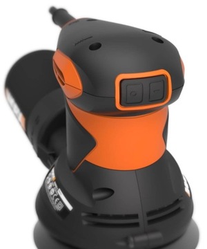 Роторно-колебательная шлифовальная машина WORX WX652.1 300 Вт 125 м Удобная ручка