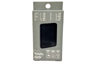 POWERBANK 5000 MAH USB C MICRO