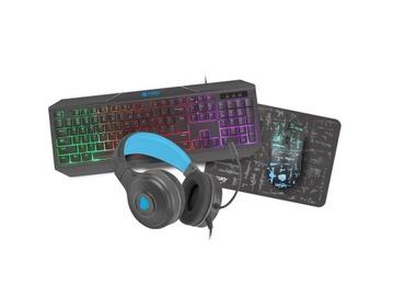 ZESTAW 4w1 GAMINGOWY DLA GRACZY FURY Thunderstreak
