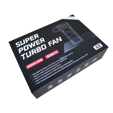 Мегамощный турбовентилятор Super Power Turbo FAN X3