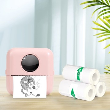 PAPIER TERMICZNY SAMOPRZYLEPNY DO DRUKARKA MINI ROLEK ZAPAS 57X25MM 10SZT