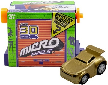 MICRO WHEELS - RESORAKI + GARAŻ MINI SAMOCHODZIK