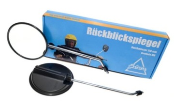 Lusterka Simson S51 org. Blewa MZA para chromowane