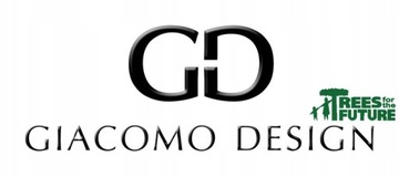Золотые женские часы Giacomo Design GD13 с сеткой и датой