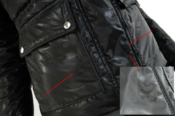 BELSTAFF - Down Silver Label Black kurtka Roz.38