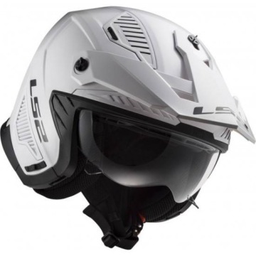 Шлем с открытым лицом LS2 OF606 DRIFTER SOLID WHITE