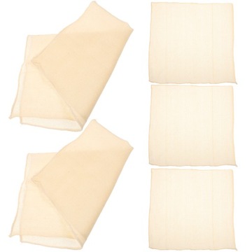 ФИЛЬТР ИЗ МИСЛИНОВОЙ ТКАНИ ТОФУ С МЕЛКОЙ СЕТКОЙ 5 ШТ.