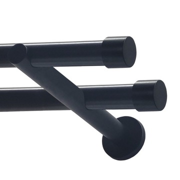 KARNISZ NOWOCZESNY UVERTURA PODWÓJNY 19+19mm / 190