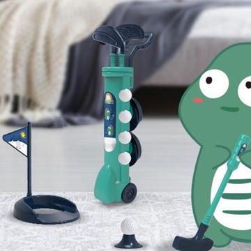 Детский гольф-набор с клюшкой для гольфа, клюшками для гольфа,