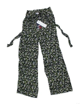 Damskie spodnie Tommy Hilfiger DW0DW09744- 100% wiskoza oryginalne -rozm. M