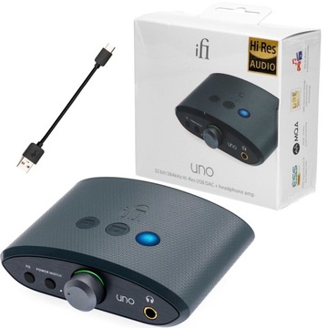 iFi Audio uno (2023) ES9219 - DAC USB-C / AMP, Wzm. słuch, MQA, Equalizer