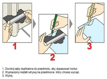 ОБРАЗЕЦ-ШАБЛОН-ДУБЛИКАТОР ФОРМ ДЛЯ ПЛИТКИ, СТЕКЛЯ