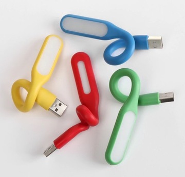 силиконовая USB-светодиодная лампа для портативного компьютера