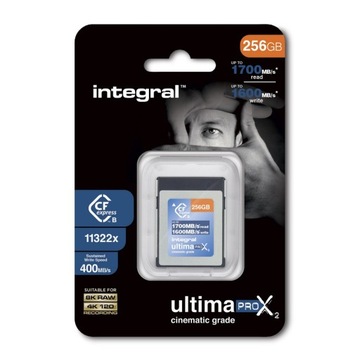 INTEGRAL UltimaPro X2 CFExpress Type B 2.0 256 ГБ