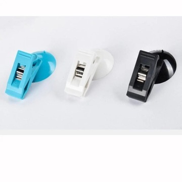 Samochód okno wewnętrzne góra czarny przyssawka klip plastikowy zdejmowany