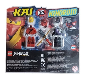 LEGO Ninjago Minifigure Polybag Blister - Kai vs. Nindroid #112113