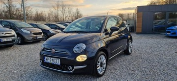 Fiat 500 II Seria 4 1.2 69KM 2017 Fiat 500 Jeden Właściciel Nawigacja Panorama, zdjęcie 1